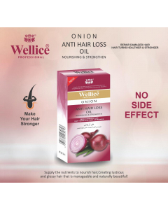 Buy Original Wellice Onion Anti-Hair Loss  Hair Oil - Cartco.pk